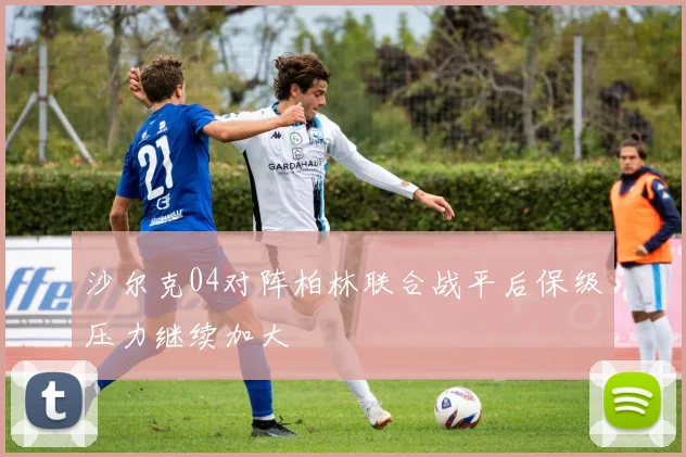 沙尔克04对阵柏林联合战平后保级压力继续加大