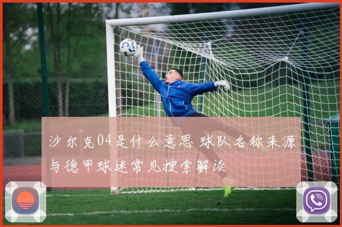 沙尔克04是什么意思 球队名称来源与德甲球迷常见搜索解读